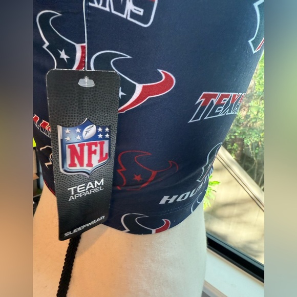 NWT Houston Texans Breakthrough Allover Knit Lounge Bralette Size Medium - Picture 4 of 6